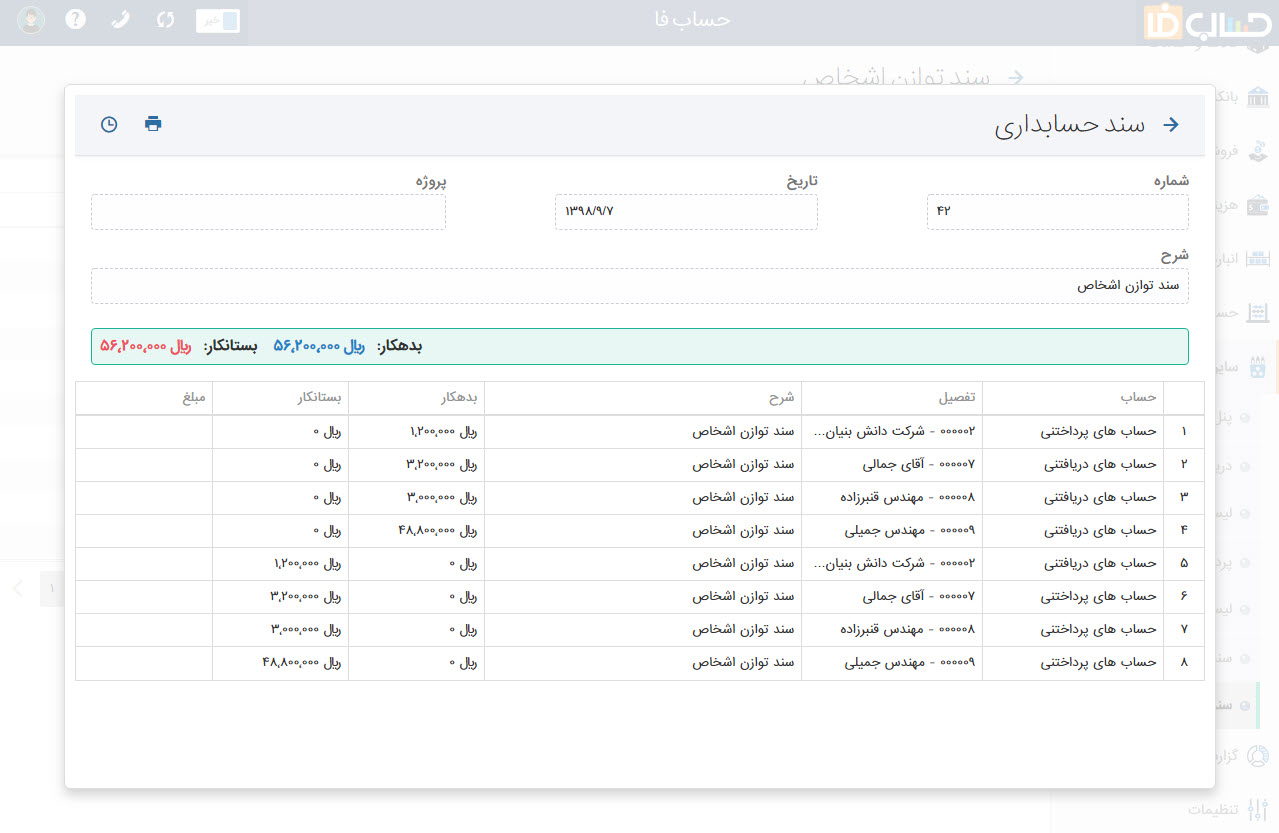 سند توازن